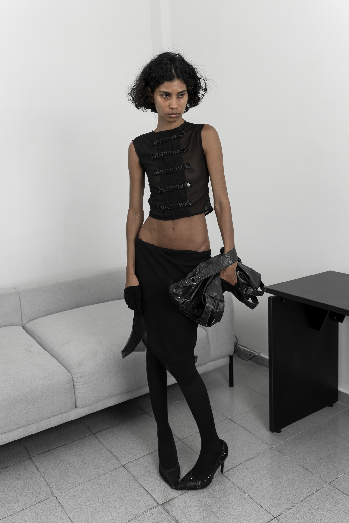 LAWESTEN BLACK BUTTON SHIRT PRE-ORDER